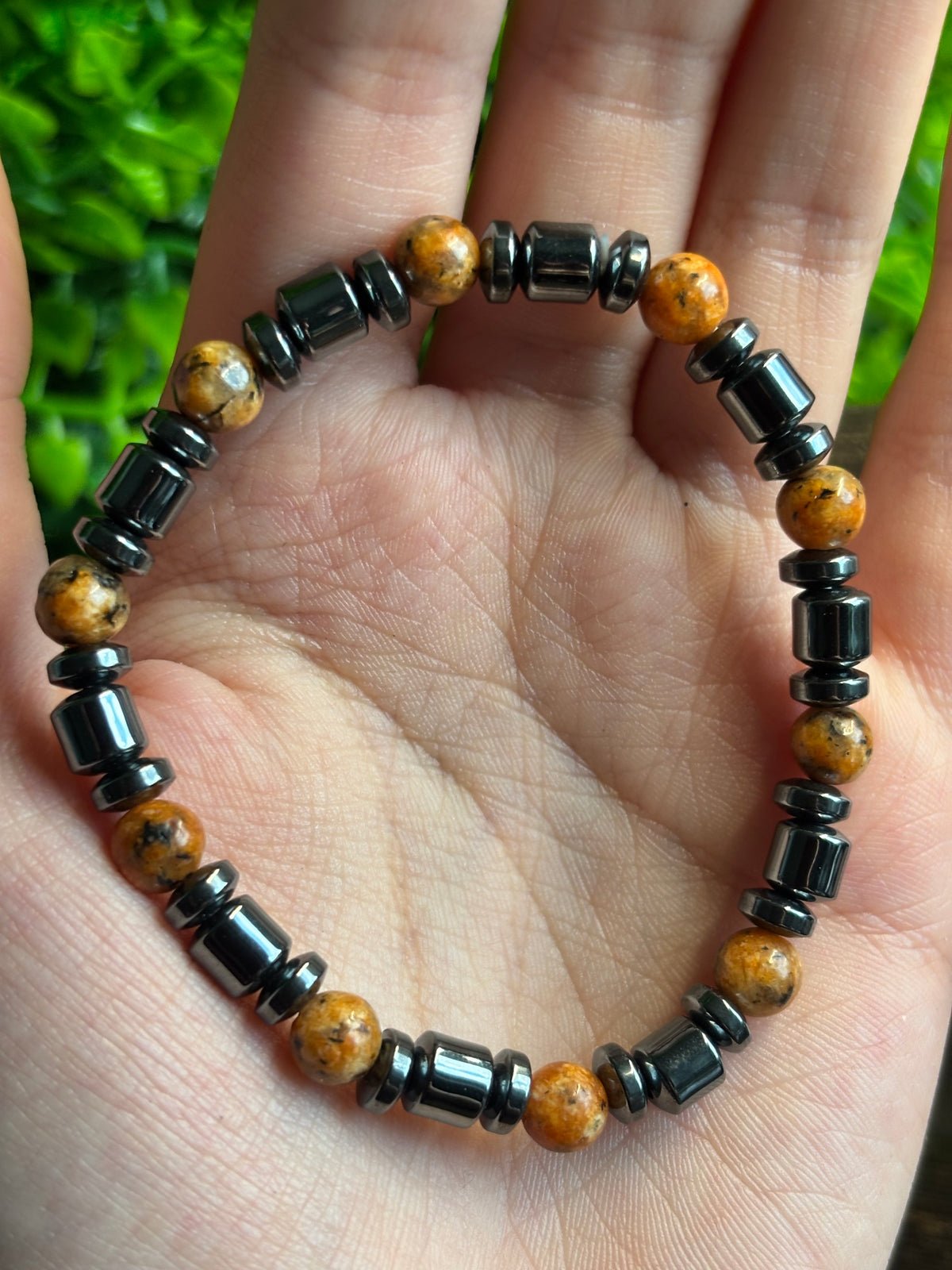 Jaspis Armband