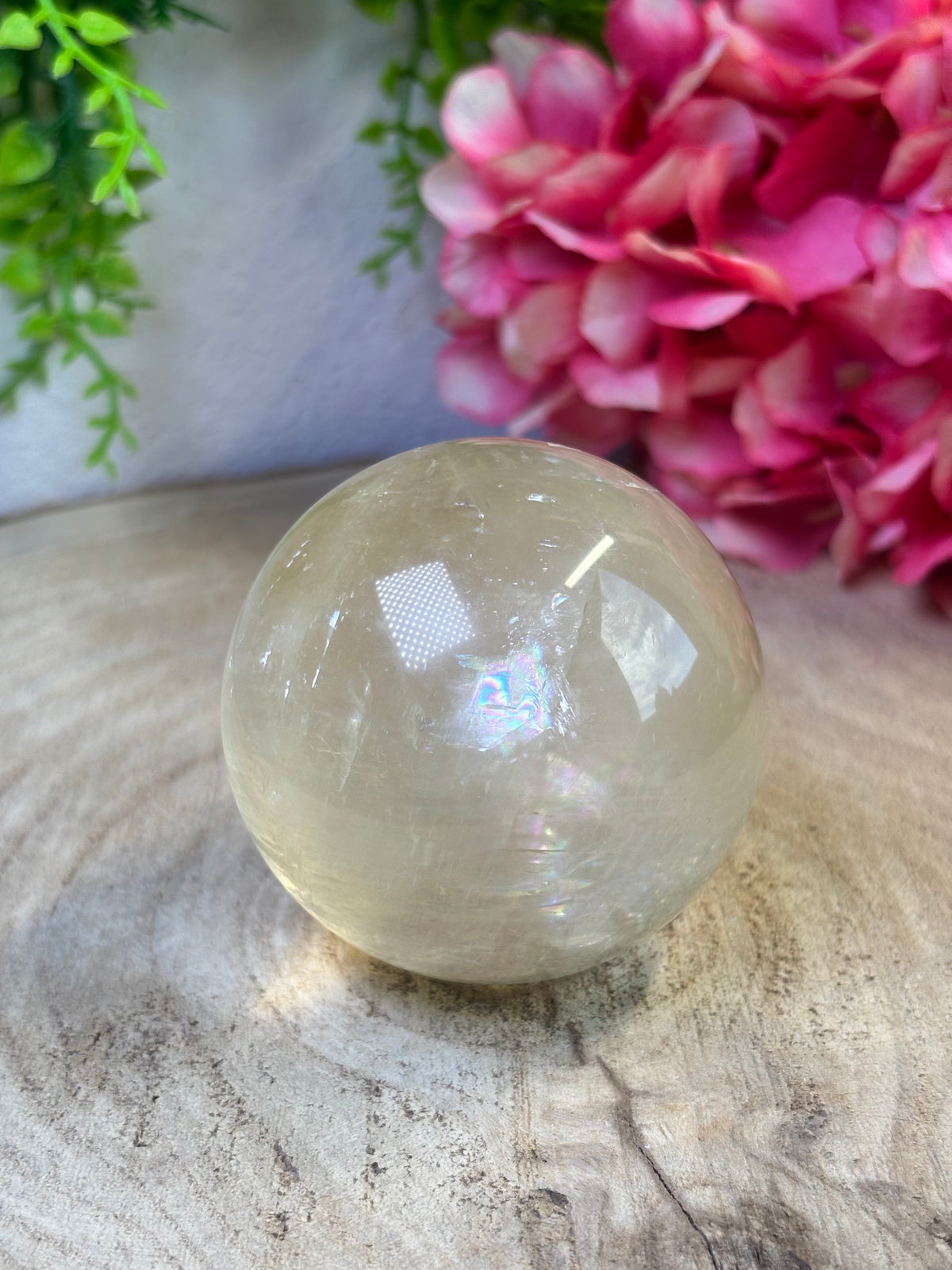 Glas Honig Kalcit H38