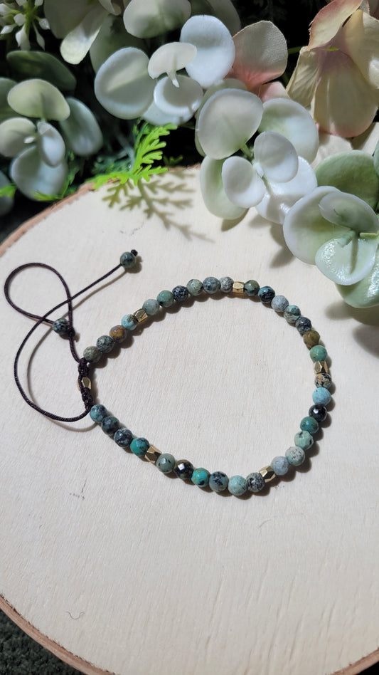 Afrikanischer Tyrkis Armband