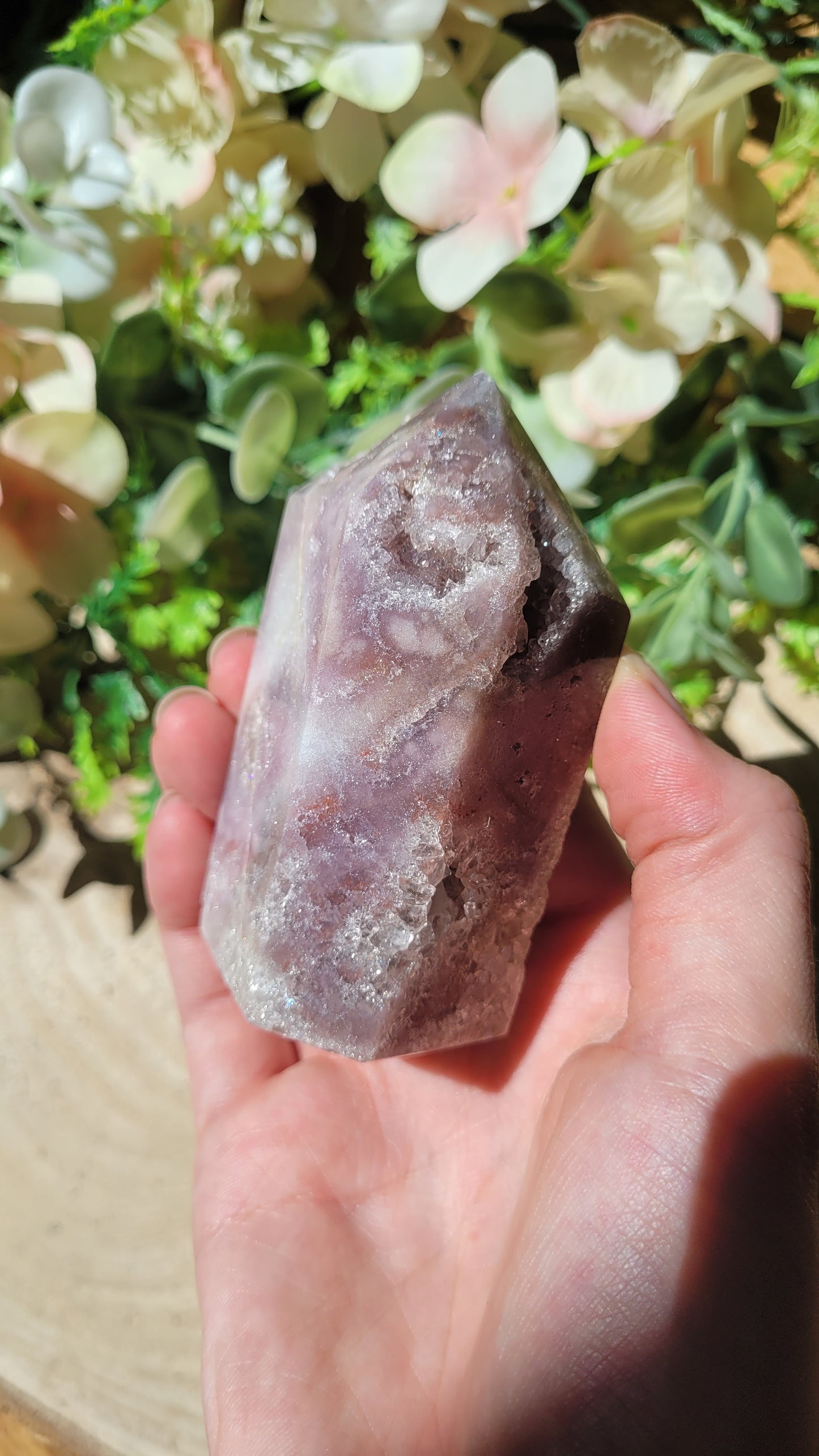 Pink Amethyst Turm