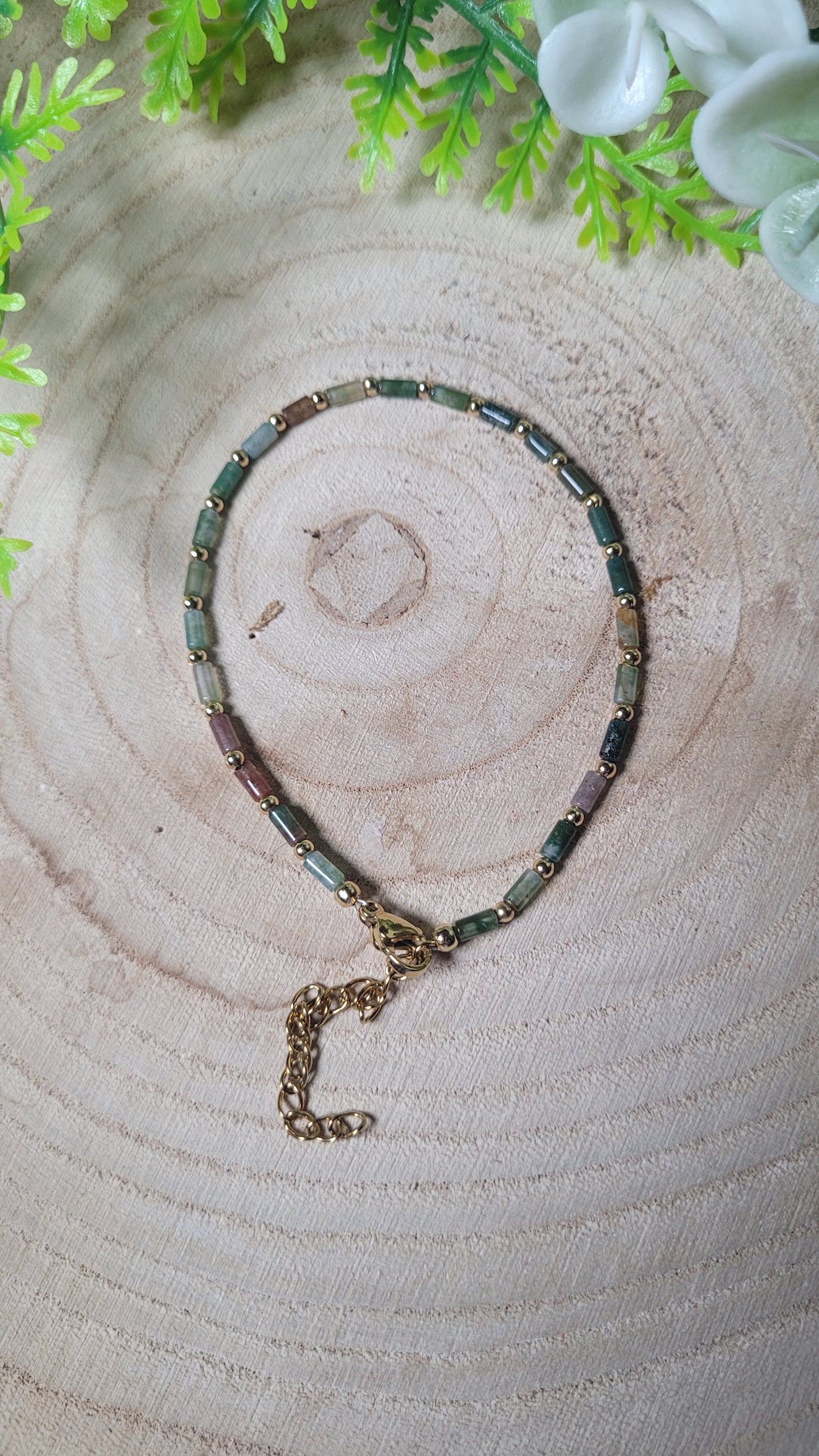 Indischer Achat Armkette