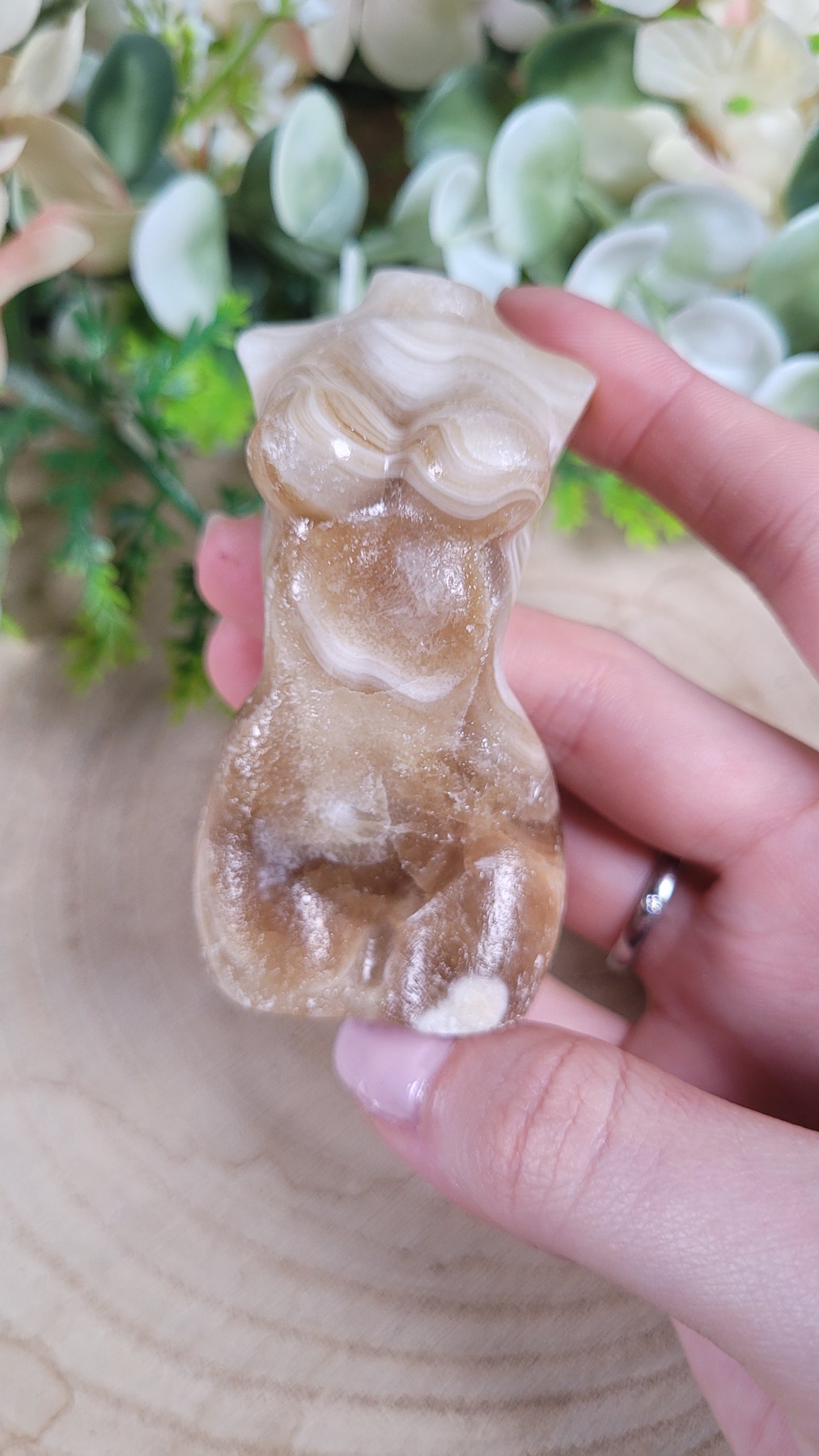 Schokoladen Kalcit Lady Body LD27