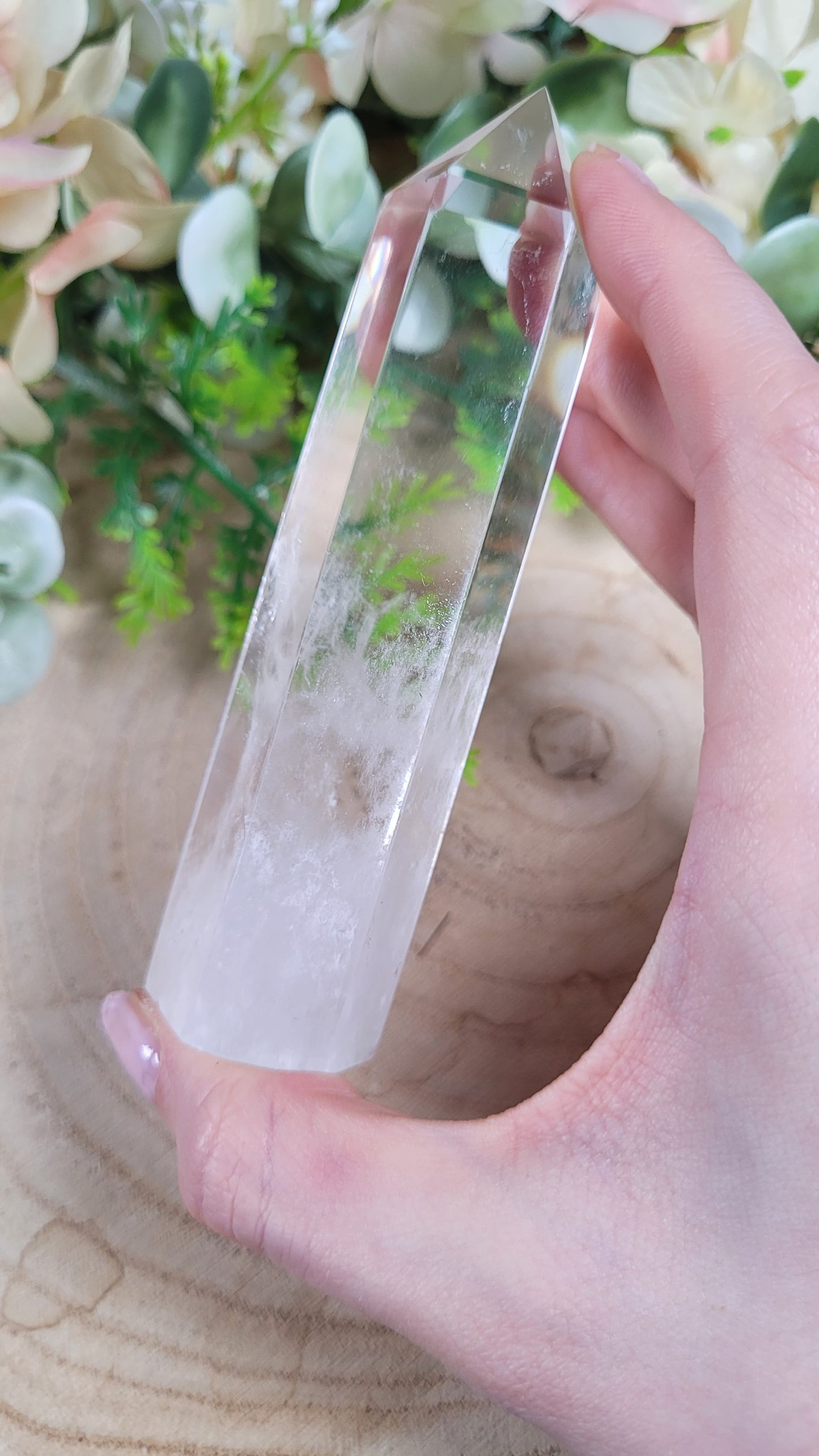 Bergkristall Obelisk