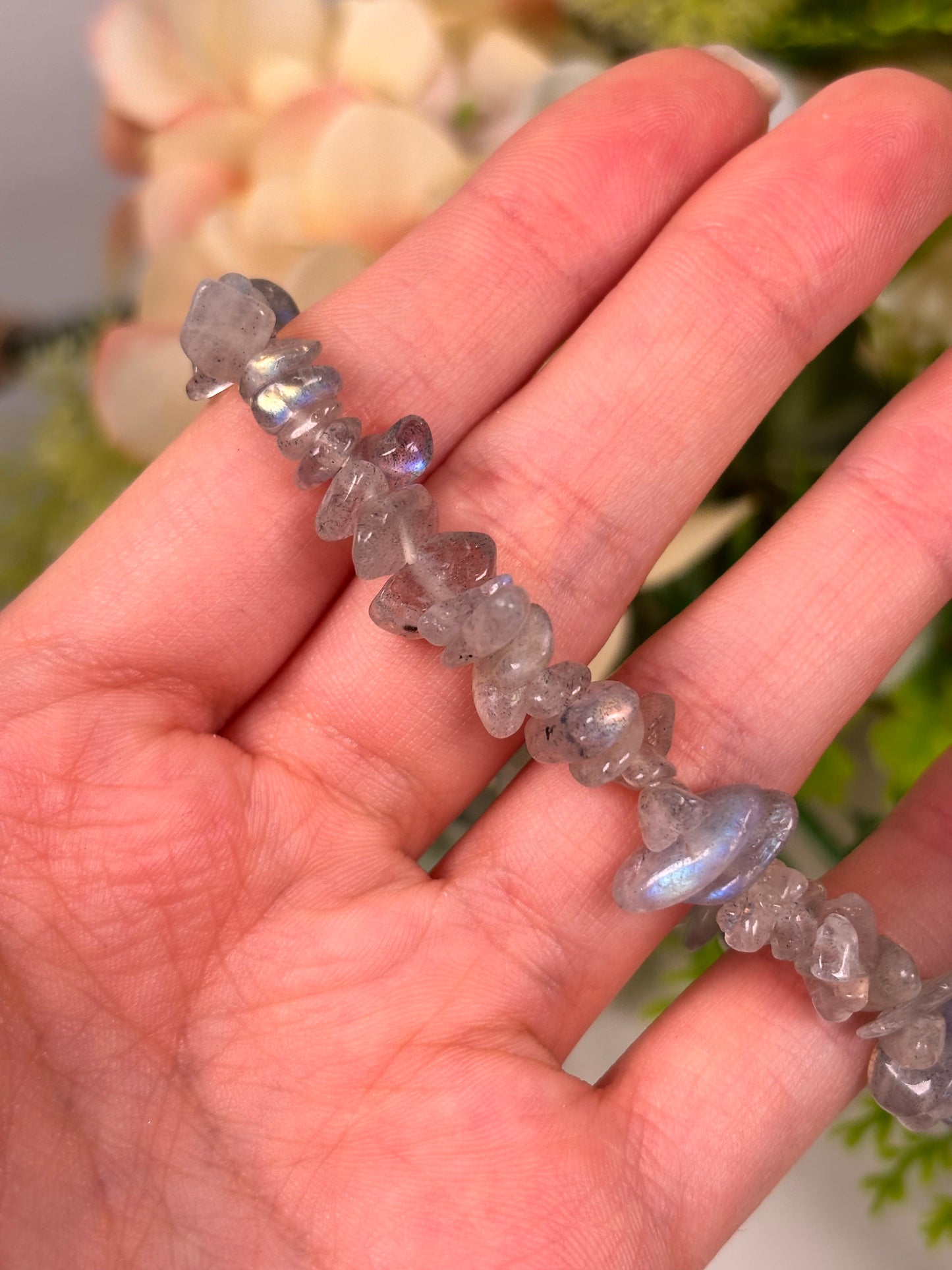 Labradorit Splitter Armband