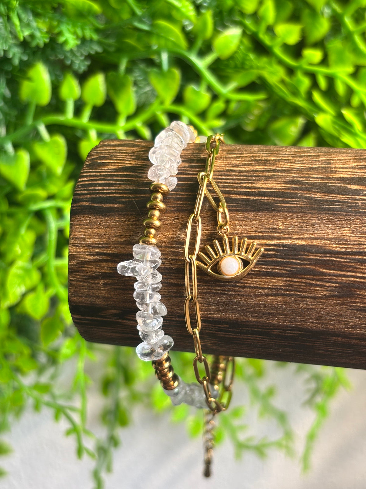 Spiritual Bergkristall Armband