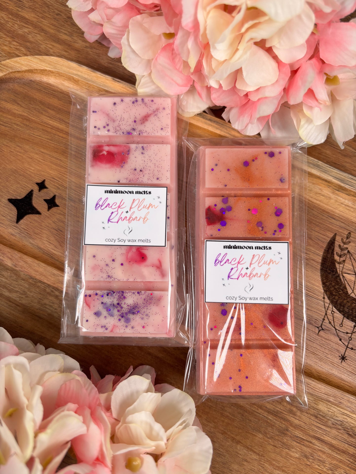 Black Plum & Rhabarb - Duft Wachs