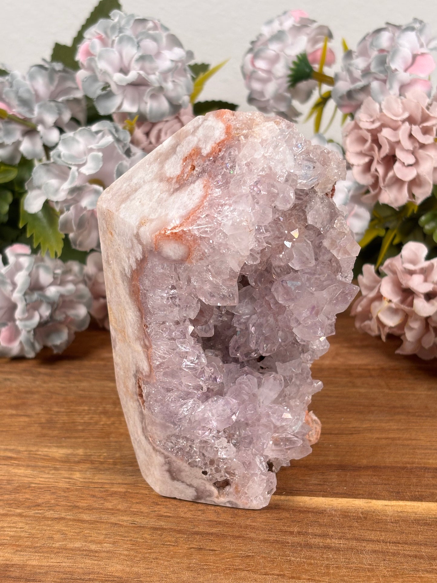 Heller Rosa Amethyst Turm