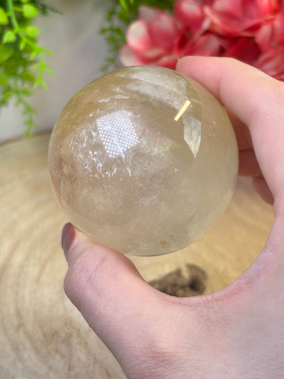 Glas Honig Kalcit M38