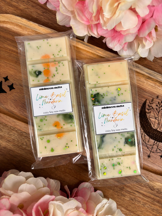 Lime, Basil & Mandarin - Duft Wachs
