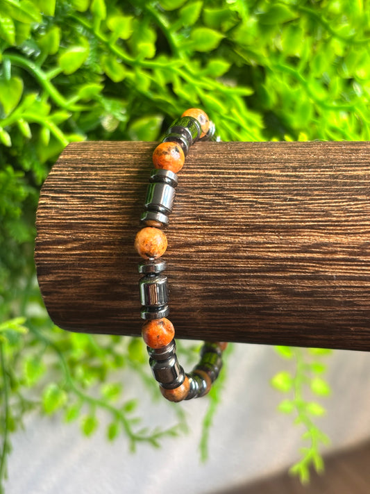 Jaspis Armband