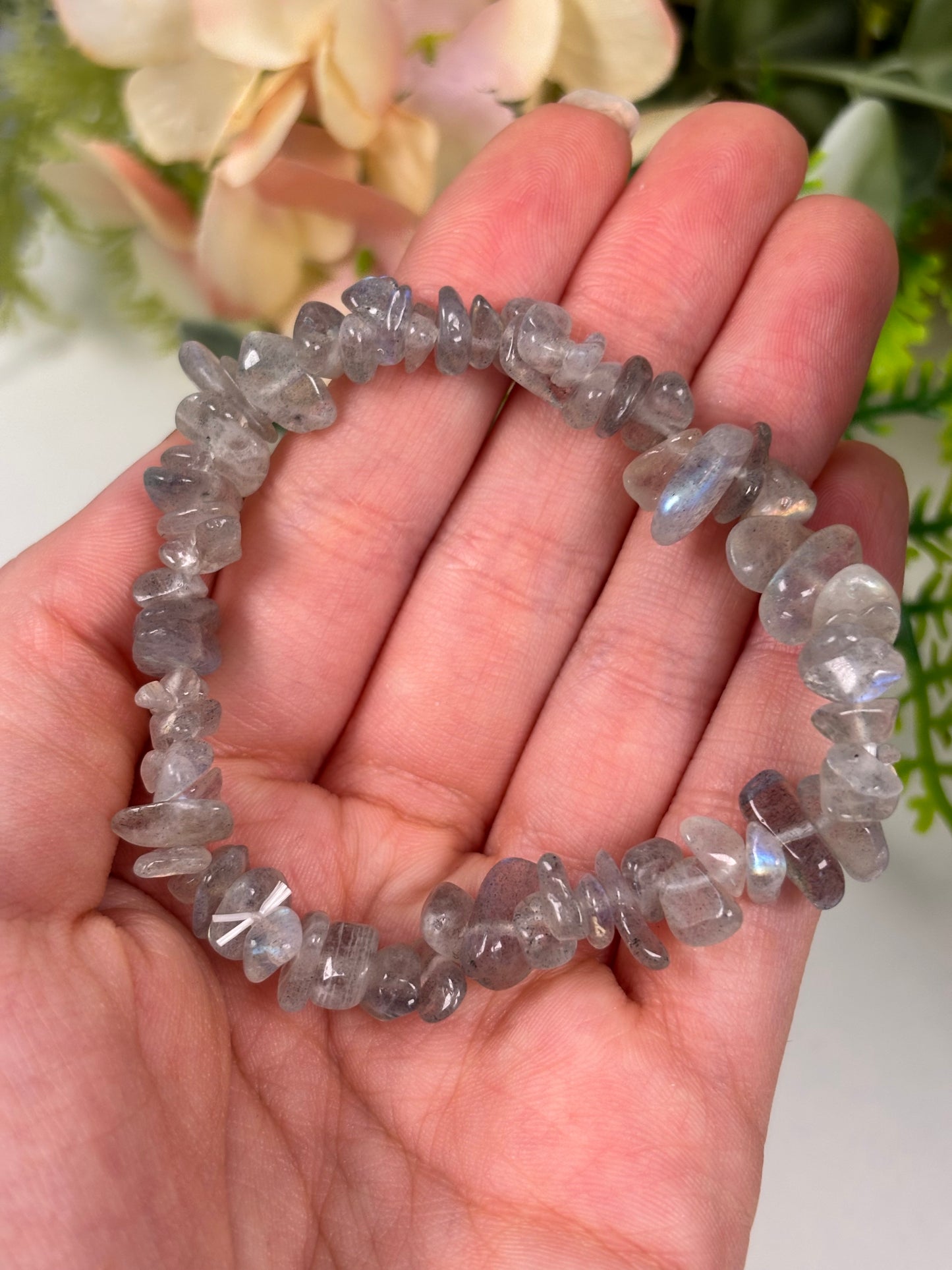 Labradorit Splitter Armband