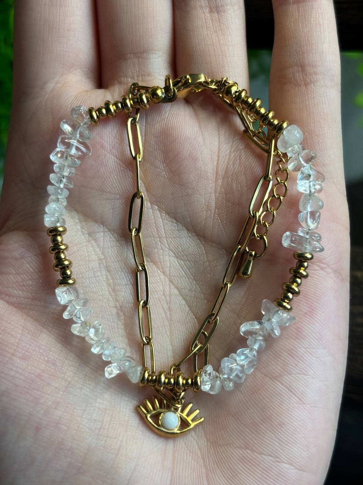 Spiritual Bergkristall Armband