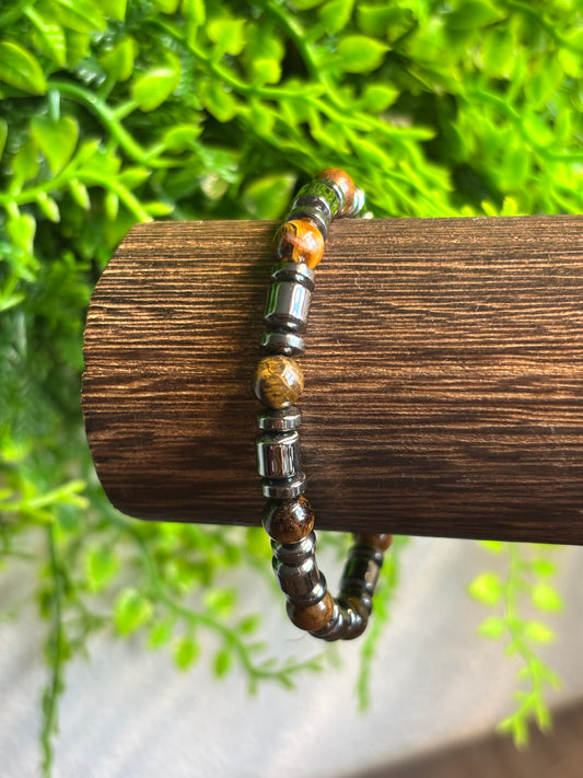 Tigerauge Armband