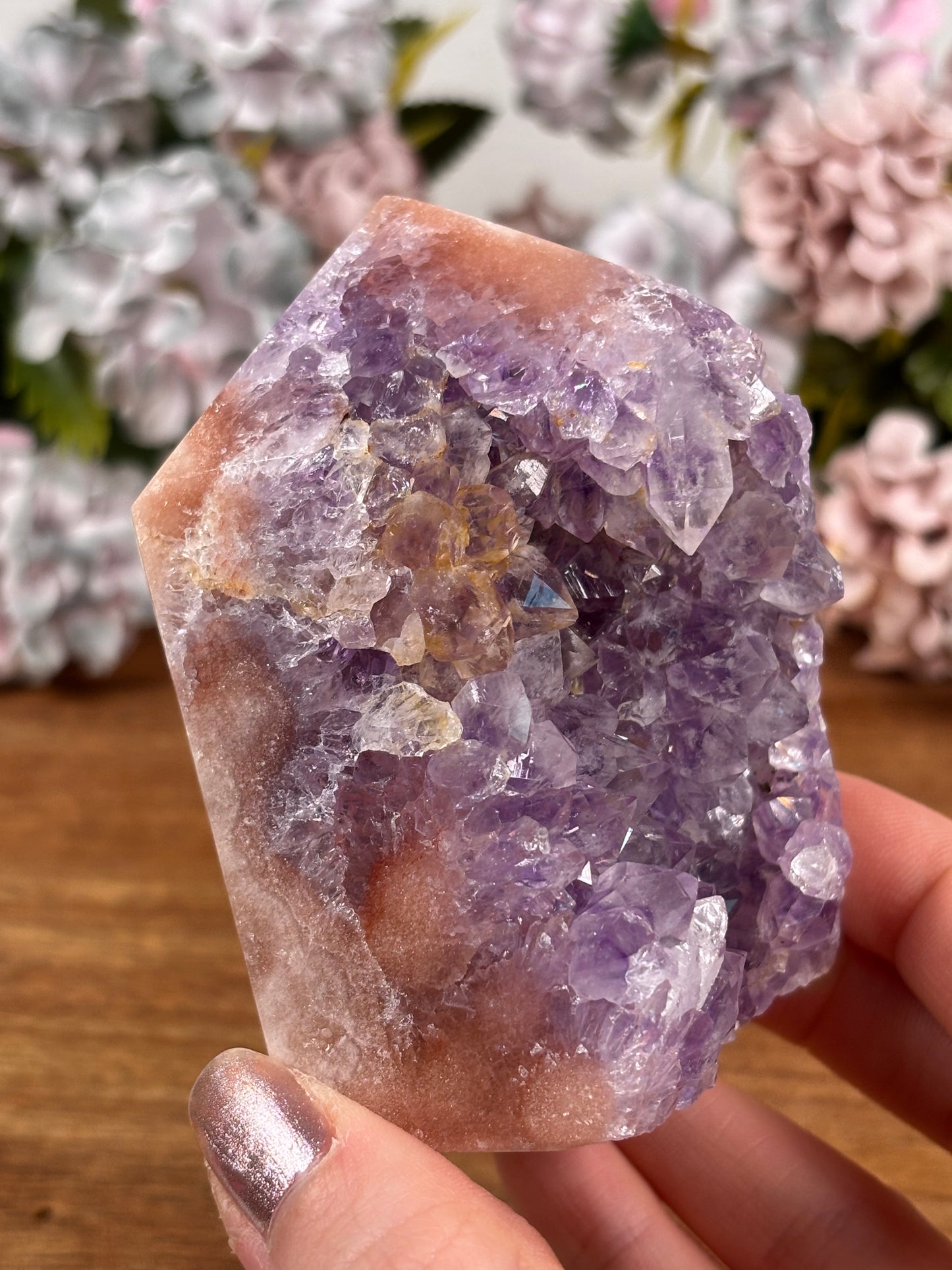 Lila Amethyst Turm