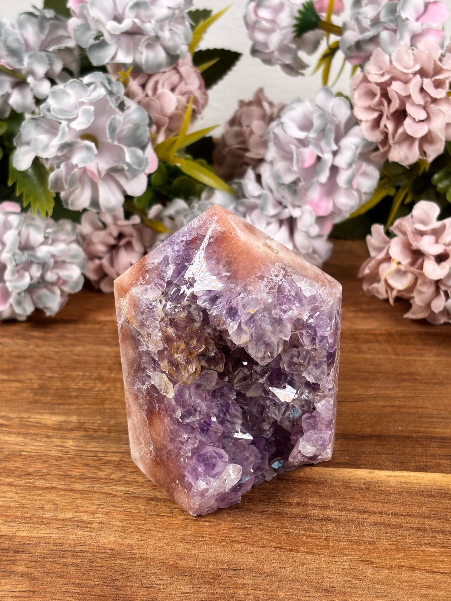 Lila Amethyst Turm