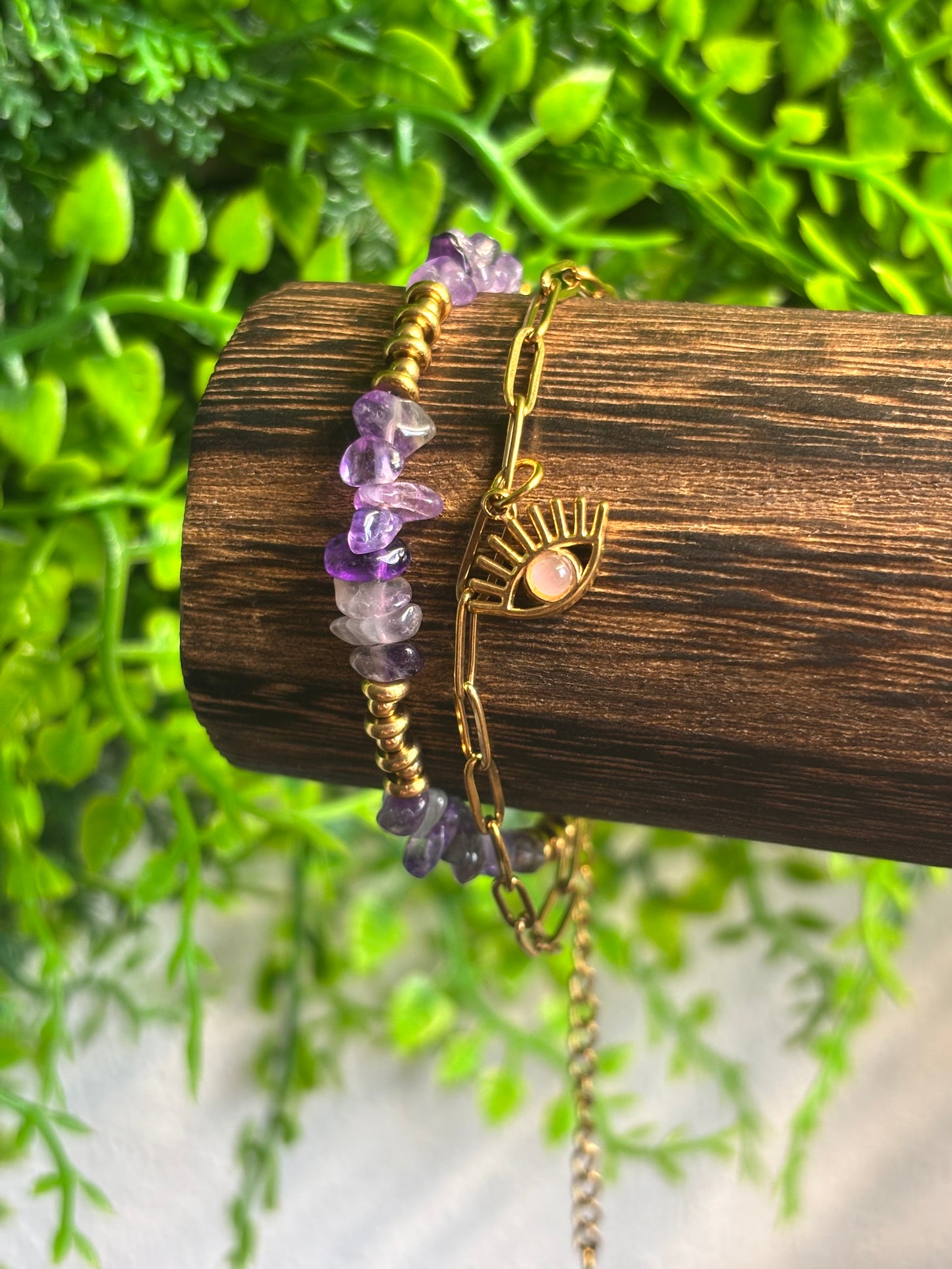 Spiritual Amethyst Armband