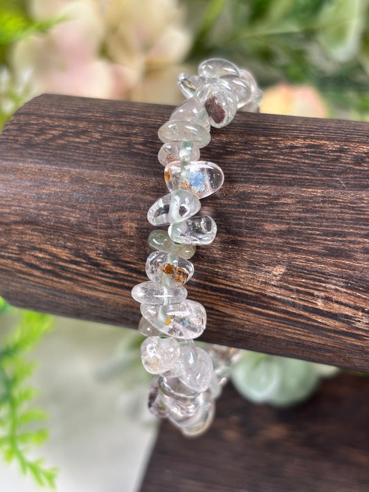 Gartenquarz Splitter Armband